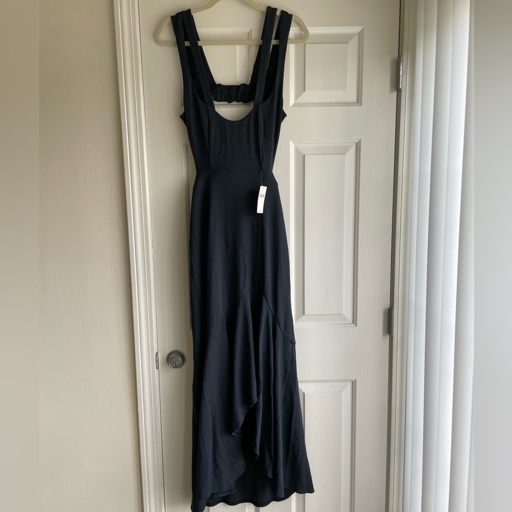Anthropologie Maeve Black Dress